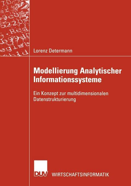 Produktbild: Modellierung Analytischer Informationssysteme