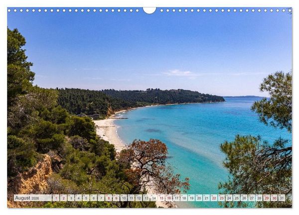 Produktbild: Griechenland - Thessaloniki und Chalkidiki (Wandkalender 2026 DIN A3 quer), CALVENDO Monatskalender
