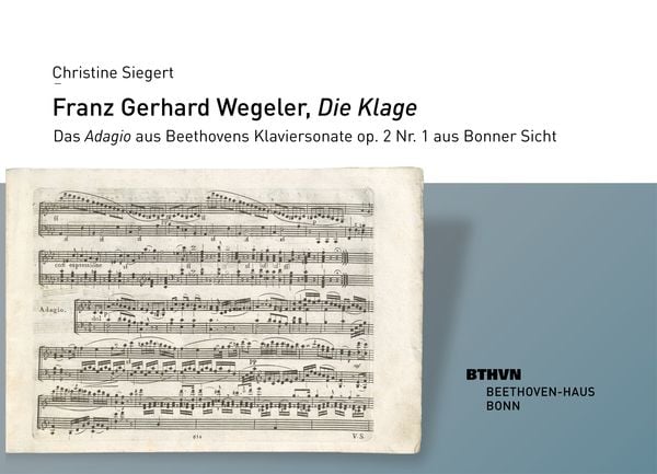 Produktbild: Franz Gerhard Wegeler, "Die Klage"