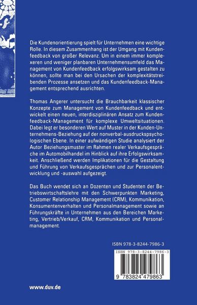 Produktbild: Management von Kundenfeedback