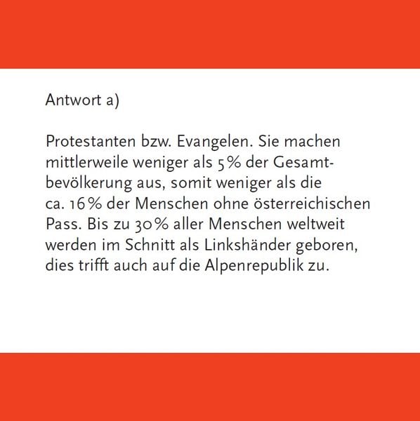 Produktbild: Unn&uuml;tzes Wissen &Ouml;sterreich