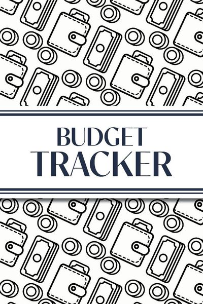 Produktbild: Budget Tracker (White and Black Money Outlines)