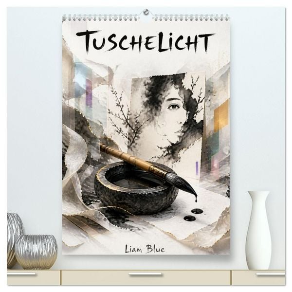Produktbild: Tuschelicht (hochwertiger Premium Wandkalender 2027 DIN A2 hoch), Kunstdruck in Hochglanz