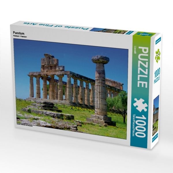 CALVENDO Puzzle Paestum | 1000 Teile Lege-Größe 64x48cm Foto-Puzzle für glückliche Stunden