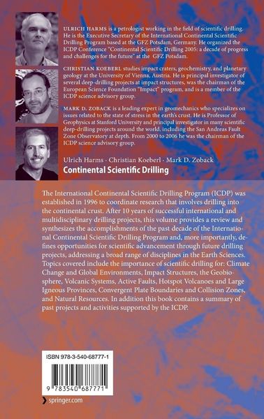 Produktbild: Continental Scientific Drilling