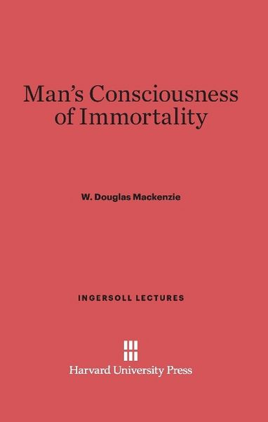 Produktbild: Man's Consciousness of Immortality