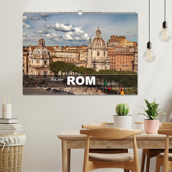 Produktbild: Italien - Rom (Wandkalender 2026 DIN A2 quer), CALVENDO Monatskalender