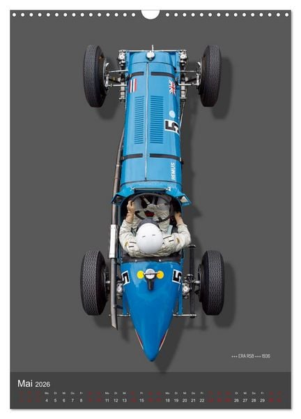 Produktbild: Legenden des Rennsports, Historic Grand Prix Cars 1925-1960 (Wandkalender 2026 DIN A3 hoch), CALVENDO Monatskalender
