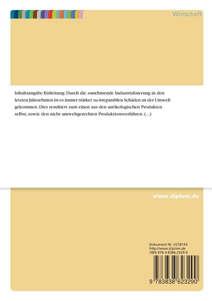 Produktbild: Neuwertwirtschaft - ein &ouml;kologischer Ansatz des Wirtschaftens der Unternehmen