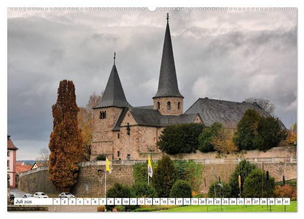 Produktbild: Fulda - die Barockstadt (hochwertiger Premium Wandkalender 2026 DIN A2 quer), Kunstdruck in Hochglanz