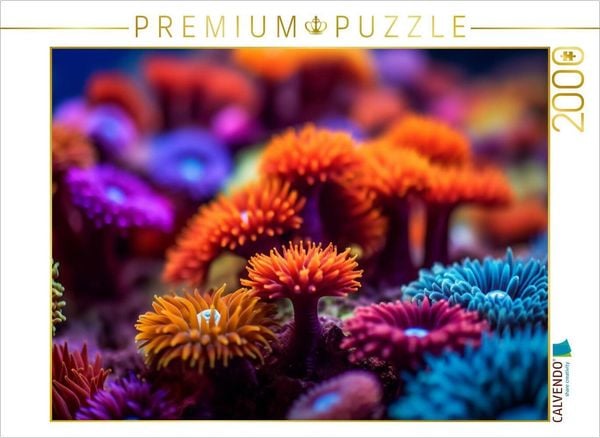 Produktbild: CALVENDO Puzzle Riffgeheimnisse | 2000 Teile Lege-Gr&ouml;&szlig;e 90x67cm Foto-Puzzle f&uuml;r gl&uuml;ckliche Stunden