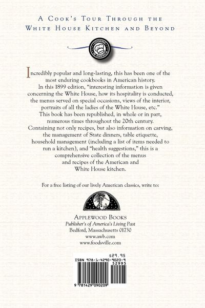 Produktbild: White House Cook Book