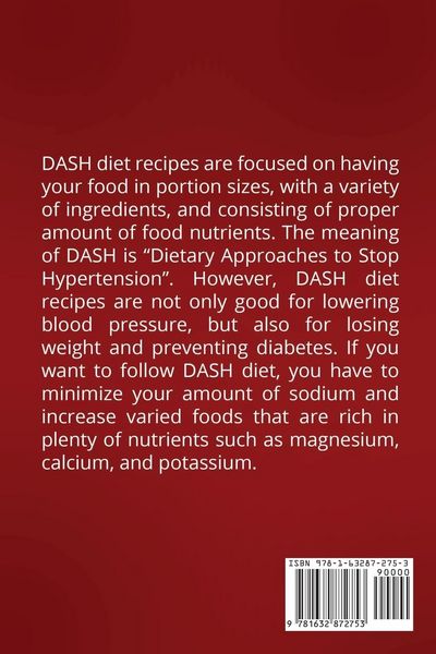 Produktbild: Dash Diet Cookbook