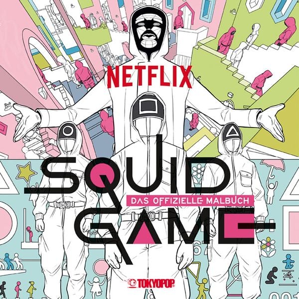 Produktbild: Squid Game: Das offizielle Malbuch