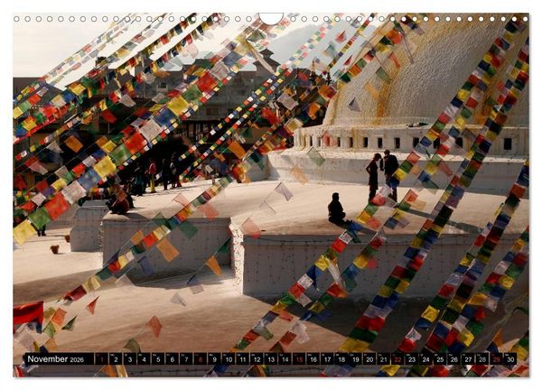 Produktbild: Nepal - Kathmandutal (Wandkalender 2026 DIN A3 quer), CALVENDO Monatskalender