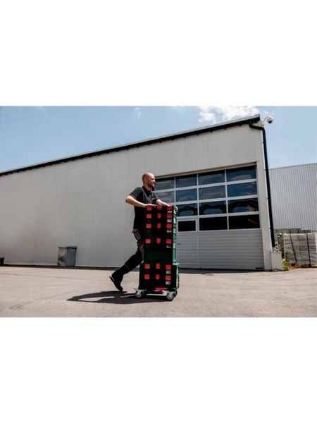 Produktbild: Metabo metaBOX 145 626886000 Maschinenkoffer ABS Gr&uuml;n/Rot (L x B x H) 396 x 296 x 145mm