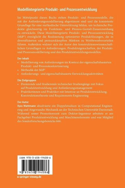 Produktbild: Modellintegrierte Produkt- und Prozessentwicklung