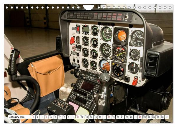 Produktbild: Cockpit sights (Wall Calendar 2026 DIN A4 landscape), CALVENDO 12 Month Wall Calendar