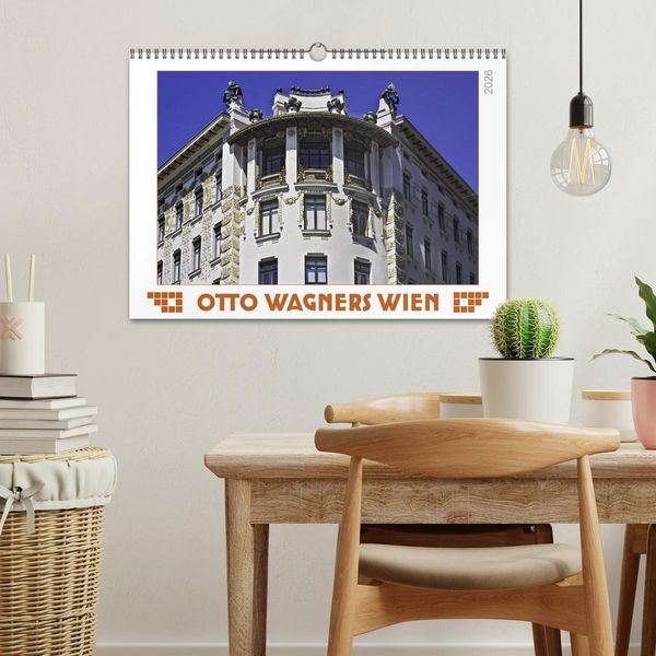 Produktbild: Otto Wagners Wien (Wandkalender 2026 DIN A3 quer), CALVENDO Monatskalender