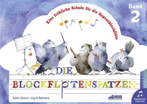 Produktbild: Die Blockfl&ouml;tenspatzen (inkl. Musik-Download)