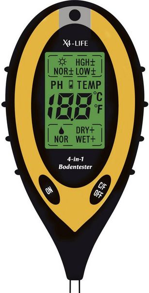 Produktbild: X4-LIFE 700403 Bodenmessger&auml;t Schwarz, Gelb