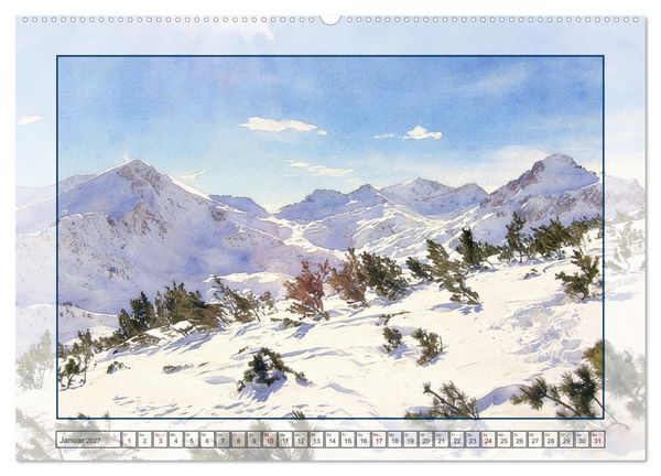 Produktbild: Bulgarien - Balkanstaat mit Schwarzmeerk&uuml;ste (Wandkalender 2027 DIN A2 quer), CALVENDO Monatskalender