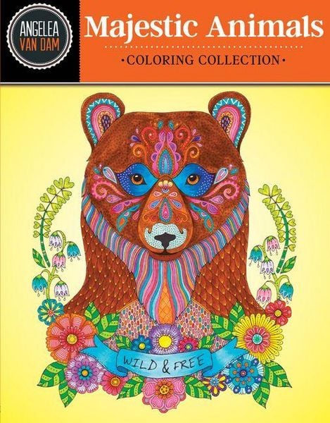 Produktbild: Hello Angel Majestic Animals Coloring Collection
