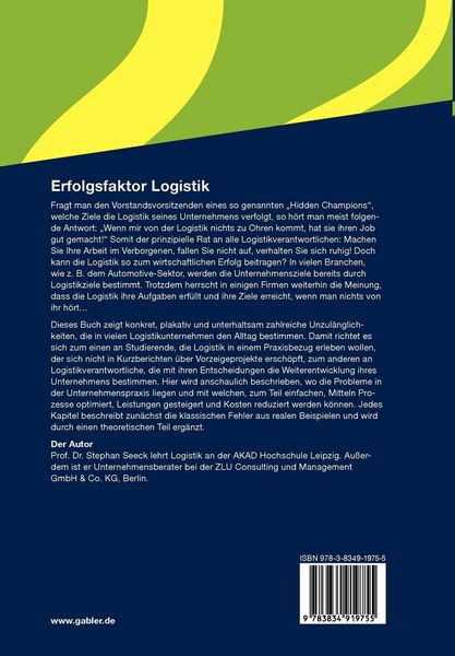 Produktbild: Erfolgsfaktor Logistik