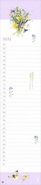 Produktbild: Marjolein Bastin: Geburtstagskalender Langplaner