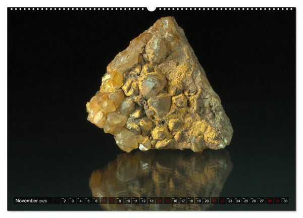 Produktbild: Mineralien (hochwertiger Premium Wandkalender 2026 DIN A2 quer), Kunstdruck in Hochglanz