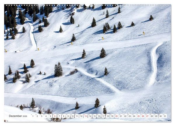 Produktbild: Gr&uuml;&szlig;e aus Bad Hofgastein (hochwertiger Premium Wandkalender 2026 DIN A2 quer), Kunstdruck in Hochglanz