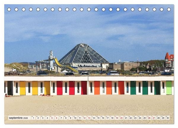 Produktbild: Le Touquet-Paris-Plage - Perle de la c&ocirc;te d'Opale (Calendrier de bureau 2026 DIN A5 vertical), CALVENDO calendrier mensuel