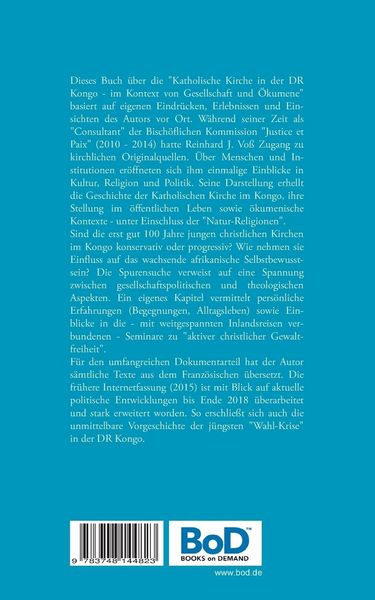 Produktbild: Die katholische Kirche in der DR Kongo im Kontext von Gesellschaft und &Ouml;kumene