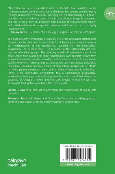 Produktbild: Religion, Sustainability, and Place