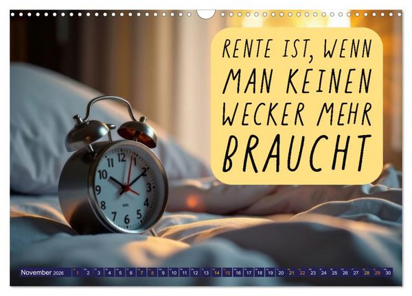 Produktbild: Auf zu neuen Ufern - Ruhestand (Wandkalender 2026 DIN A3 quer), CALVENDO Monatskalender