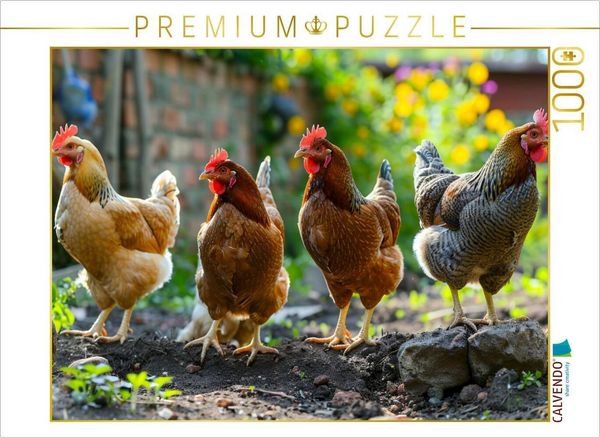 Produktbild: CALVENDO Puzzle Was ist hier los | 1000 Teile Lege-Gr&ouml;&szlig;e 64x48cm Foto-Puzzle f&uuml;r gl&uuml;ckliche Stunden