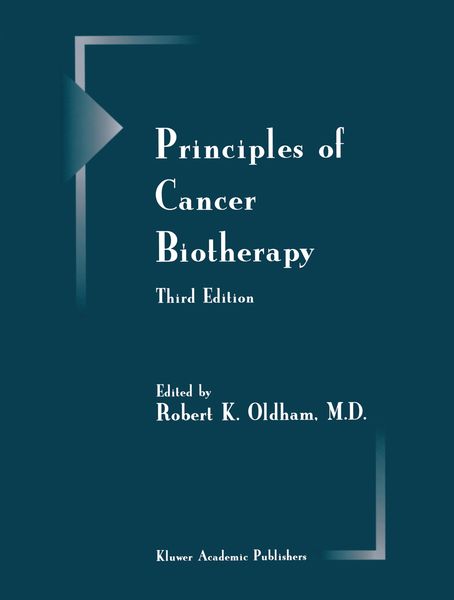 Produktbild: Principles of Cancer Biotherapy