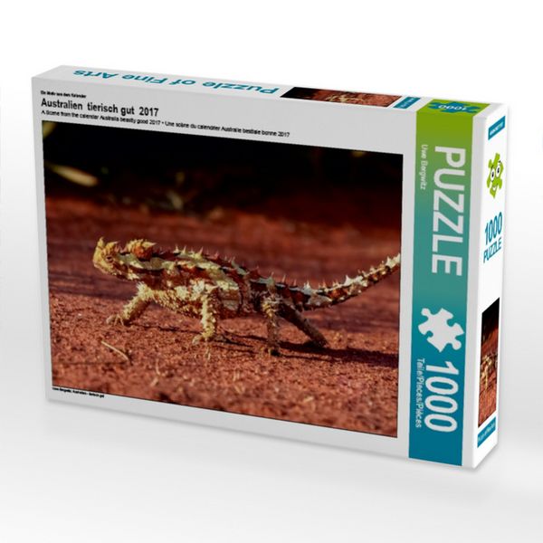 Produktbild: CALVENDO Puzzle Dornteufel im australischen Outback 1000 Teile Puzzle quer | 1000 Teile Lege-Gr&ouml;&szlig;e 64 &times; 48 cm Foto-Puzzle f&uuml;r gl&uuml;ckliche Stunden