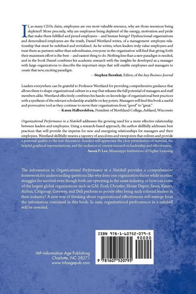 Produktbild: Organizational Performance in a Nutshell (PB)