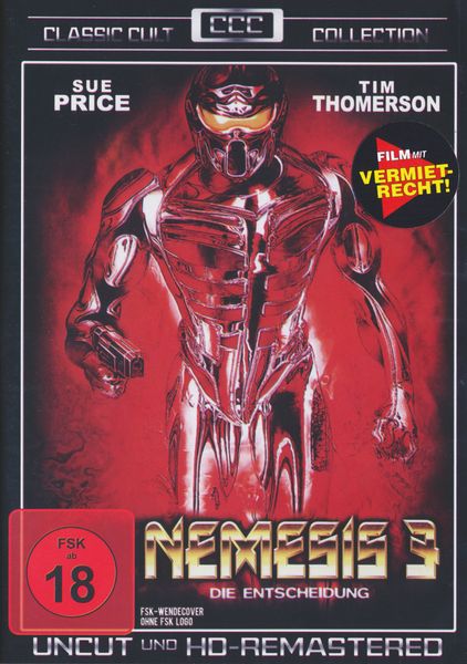 Produktbild: Nemesis 3 - Die Entscheidung - Uncut/Classic Cult Collection