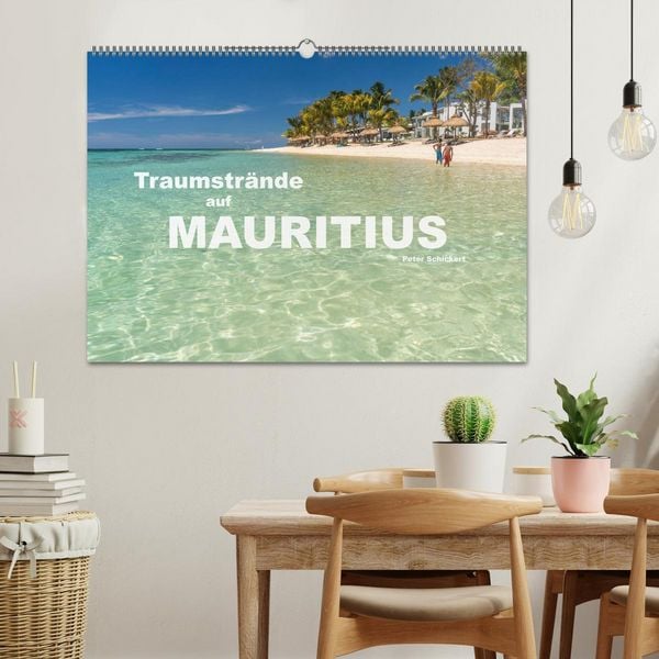 Produktbild: Traumstr&auml;nde auf Mauritius (Wandkalender 2026 DIN A2 quer), CALVENDO Monatskalender