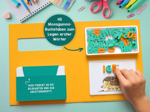 Produktbild: Zum Schulstart &ndash; Buchstaben & W&ouml;rter legen