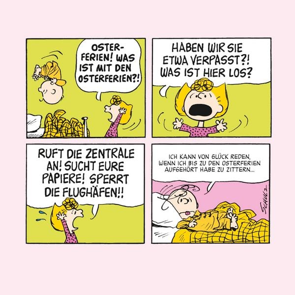 Produktbild: Peanuts Geschenkbuch: Frohe Ostern w&uuml;nschen Snoopy und die Peanuts!