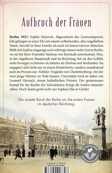 Produktbild: Die Frauen vom Reichstag: Ruf nach Ver&auml;nderung