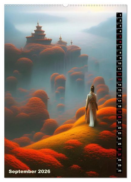 Produktbild: Fantastische Wanderungen (hochwertiger Premium Wandkalender 2026 DIN A2 hoch), Kunstdruck in Hochglanz
