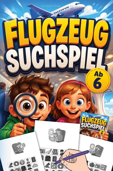 Produktbild: Flugzeug Suchspiel f&uuml;r Kinder ab 6