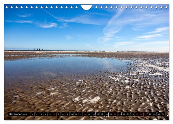 Produktbild: Insel Spiekeroog (Wandkalender 2026 DIN A4 quer), CALVENDO Monatskalender