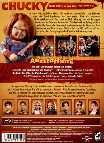 Produktbild: Chucky - Season 1 - Mediabook - Cover A