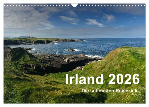 Produktbild: Irland 2026 - Die sch&ouml;nsten Reiseziele (Wandkalender 2026 DIN A3 quer), CALVENDO Monatskalender