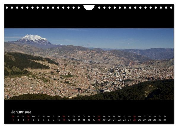 Produktbild: Peru & Bolivien - Land der Inka (Wandkalender 2026 DIN A4 quer), CALVENDO Monatskalender